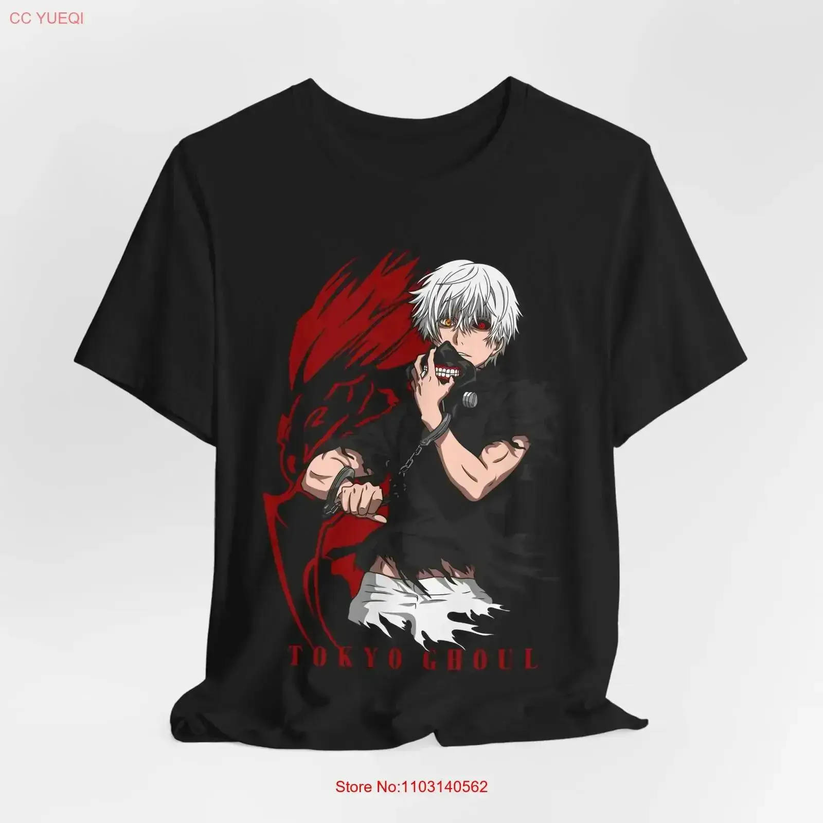Anime Merchandise T-Shirts - Tokyo Ghoul Anime Tişörtü Fan Ürünleri