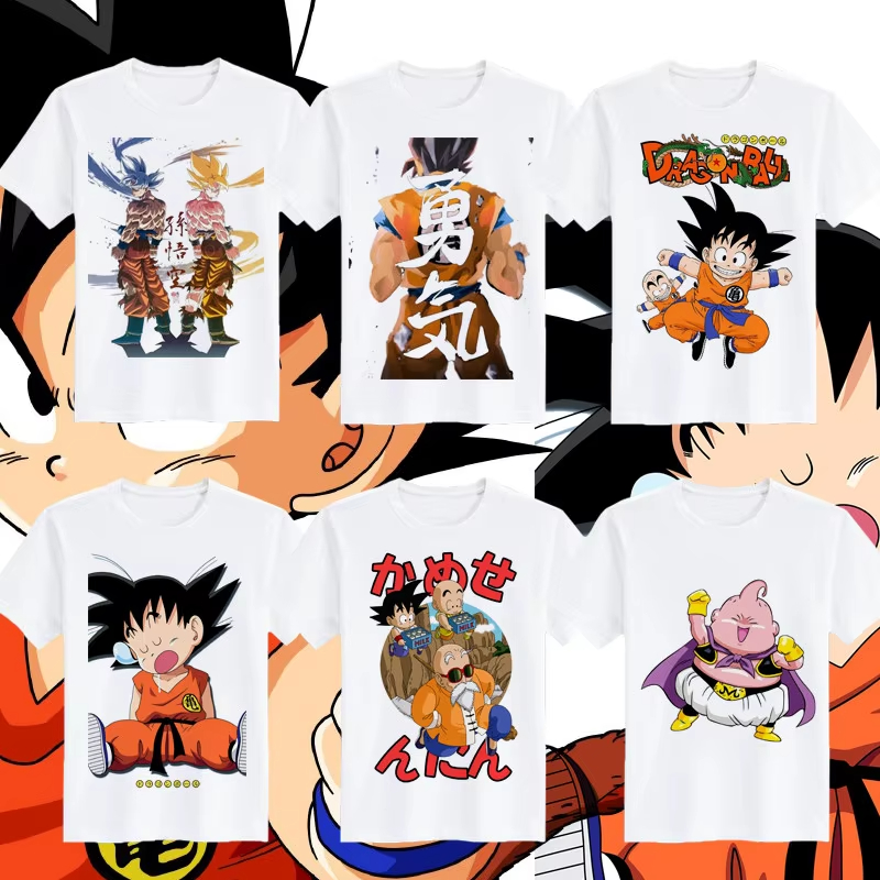 Anime Merchandise T-Shirts - 2026 Yeni Dragon Ball Anime Ürünleri