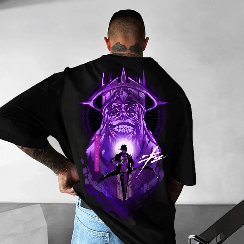 Anime Merchandise Solo Leveling - Solo Leveling Lisanslı Anime Tişörtü 2025