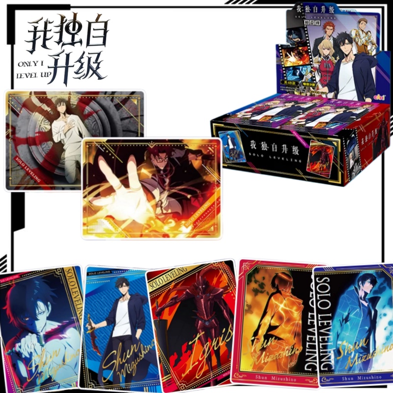 Anime Merchandise Solo Leveling - Solo Leveling Koleksiyonluk Kart Çizgi Film