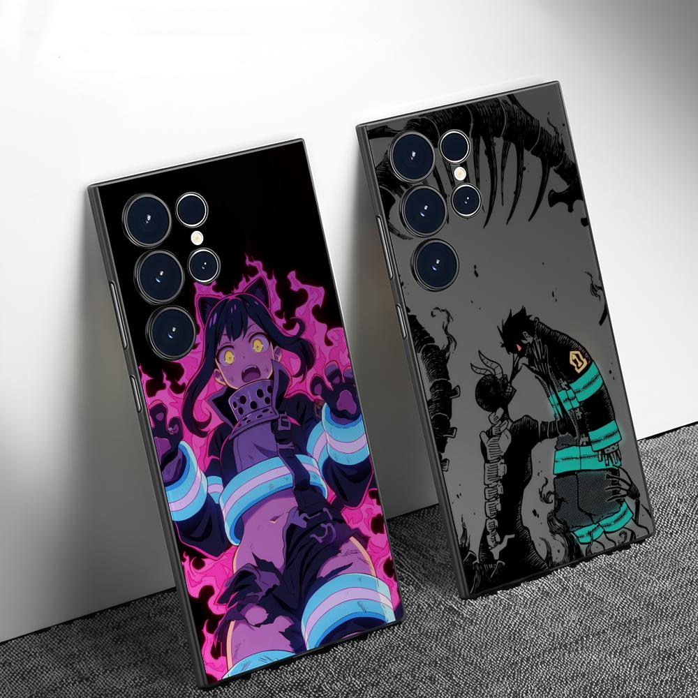 Phone Case Anime - Anime F-Fire Force Telefon Kılıfı Samsung