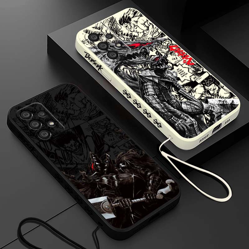 Phone Case Anime - Sıcak Anime Berserk Zodd Guts Desenli