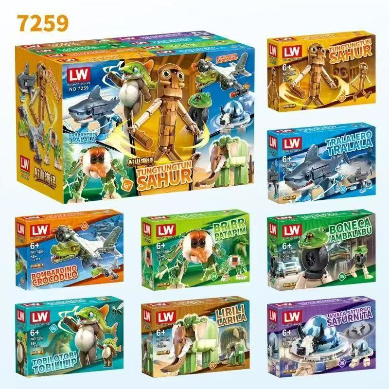 Anime Merchandise Box - Anime İtalyan Beyin Bozucu Tralalero Tralala