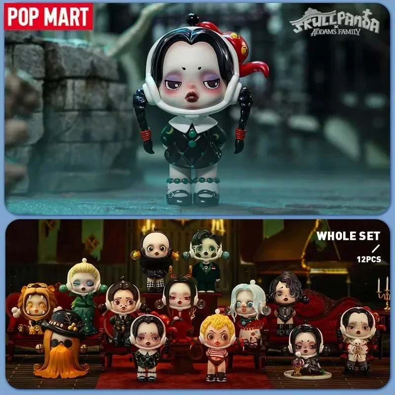 Anime Merchandise Box - POP MART Skullpanda Addams Aile Serisi