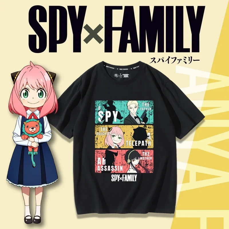 Anime Merchandise T-Shirts - SPY×FAMILY Casus ve Aile Temalı Cosplay