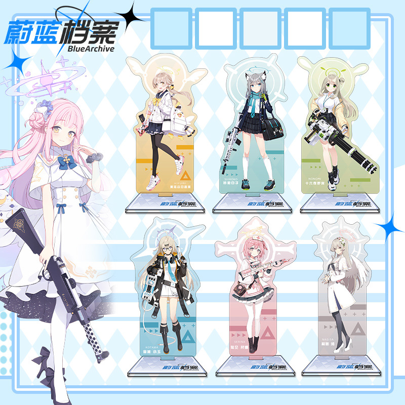 Blue Archive 16cm Akrilik Stan - Anime Merchandise Wholesale incelemesi ve fiyatı