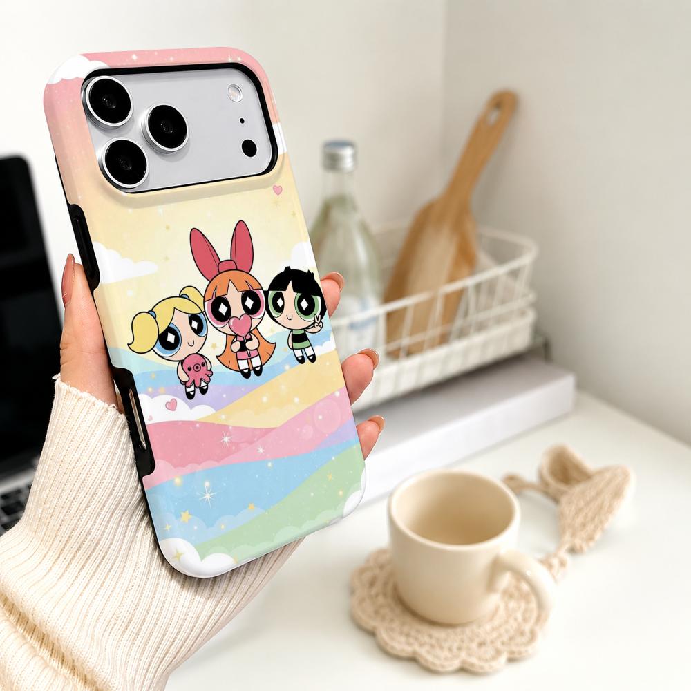Anime P-Powerpuff Girls Telefo - Phone Case Anime incelemesi ve fiyatı