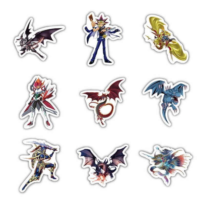 Yeni 58 adet Yu-Gi-Oh çıkartma - Anime Merchandise In Japan incelemesi ve fiyatı