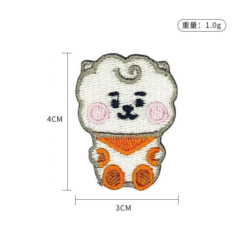 BT21 çizgi film sevimli nakışl - Anime Merchandise Wholesale incelemesi ve fiyatı