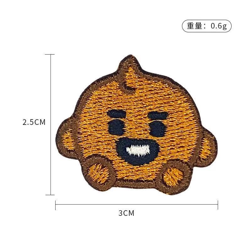 BT21 çizgi film sevimli nakışl - Anime Merchandise Wholesale incelemesi ve fiyatı